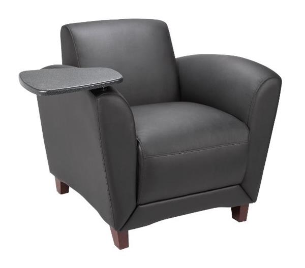 Lorell Reception Seating Chair With Tablet